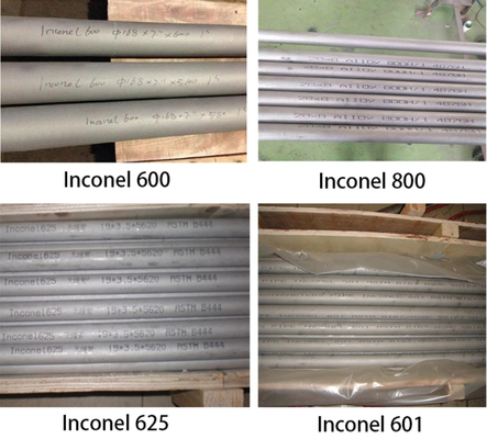 Hastlloy C276 Inconel 600 أنبوب 601 Inconel 718 أنبوب غير ملحوم مونيل 625