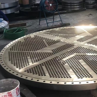12mm النحاس يرتدون لوحة ASTMB432 انفجار صفائح أنبوب مبادل حراري