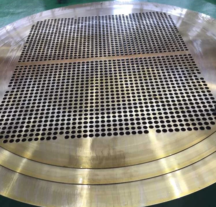 304L النحاس يرتدون لوحة ASTM C52100 ورقة أنبوب مغلف بالنحاس لمبادل حراري صناعي