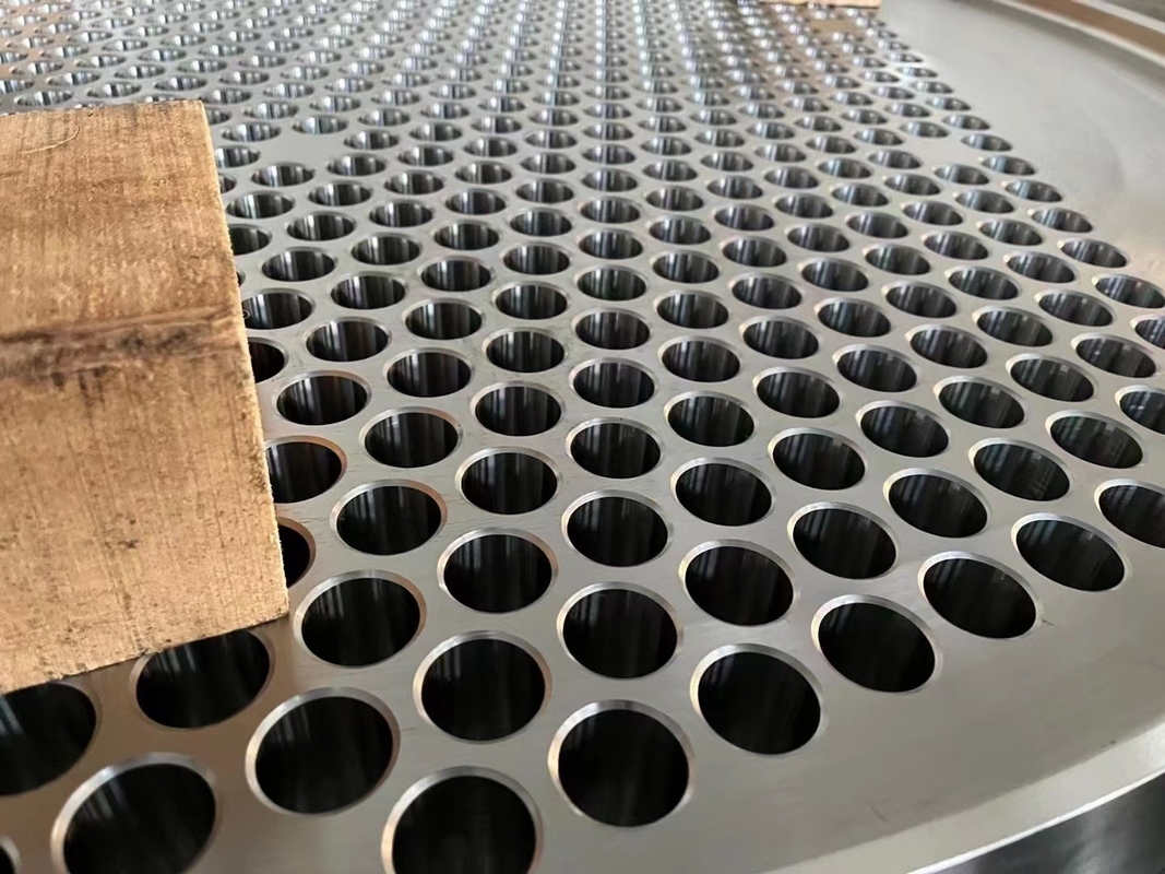 SGS Titanium Clad Steel Plate Gr5 Gr7 Gr9 Gr12 مبادل حراري لألواح أنبوب الألومنيوم