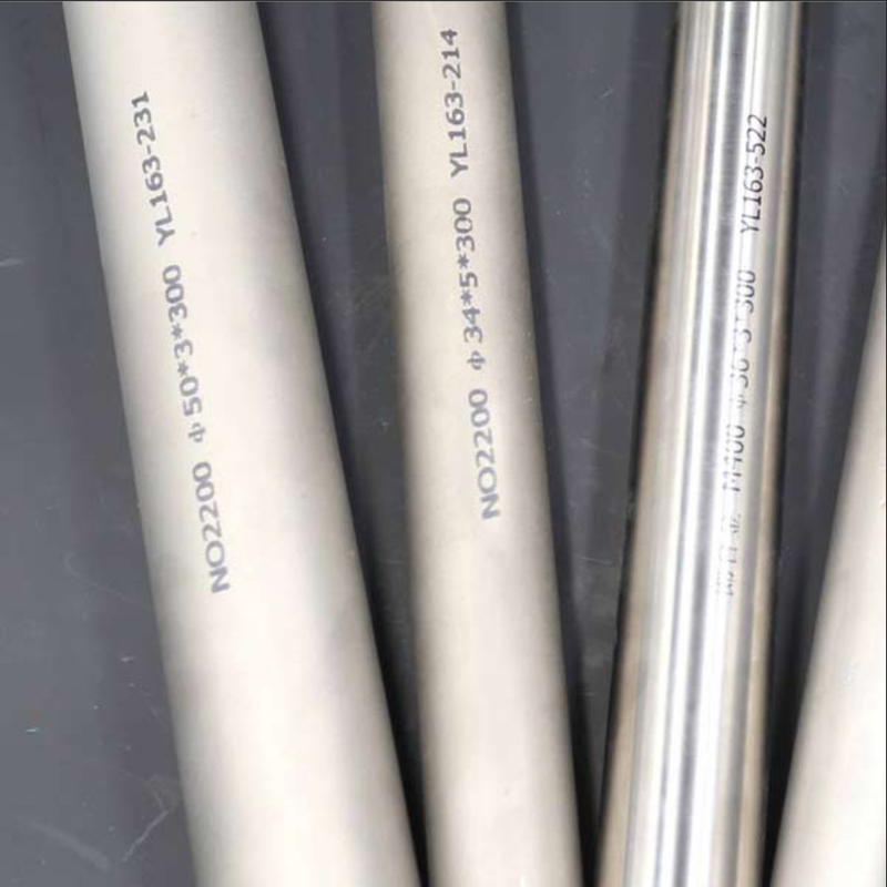 Incloloy 840800825 أنابيب سبائك النيكل Astm B619 Uns N10276 التدفئة الكهربائية الملحومة