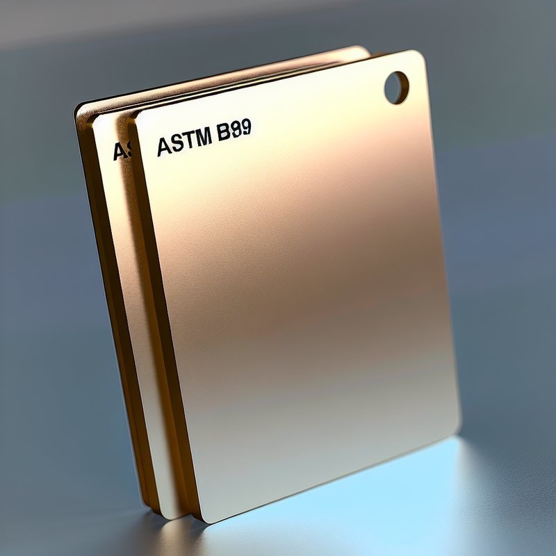 لوحة معدنية من البرونز ASTM B898 مصقولة آليًا لتصنيع التيتانيوم والمعادن المكسوة